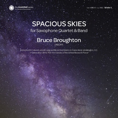 Spacious Skies (Sax Quartet with Band) - Bruce Broughton [excerpt]