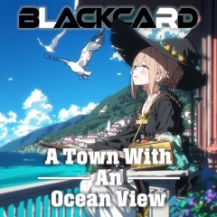 A town with an ocean view