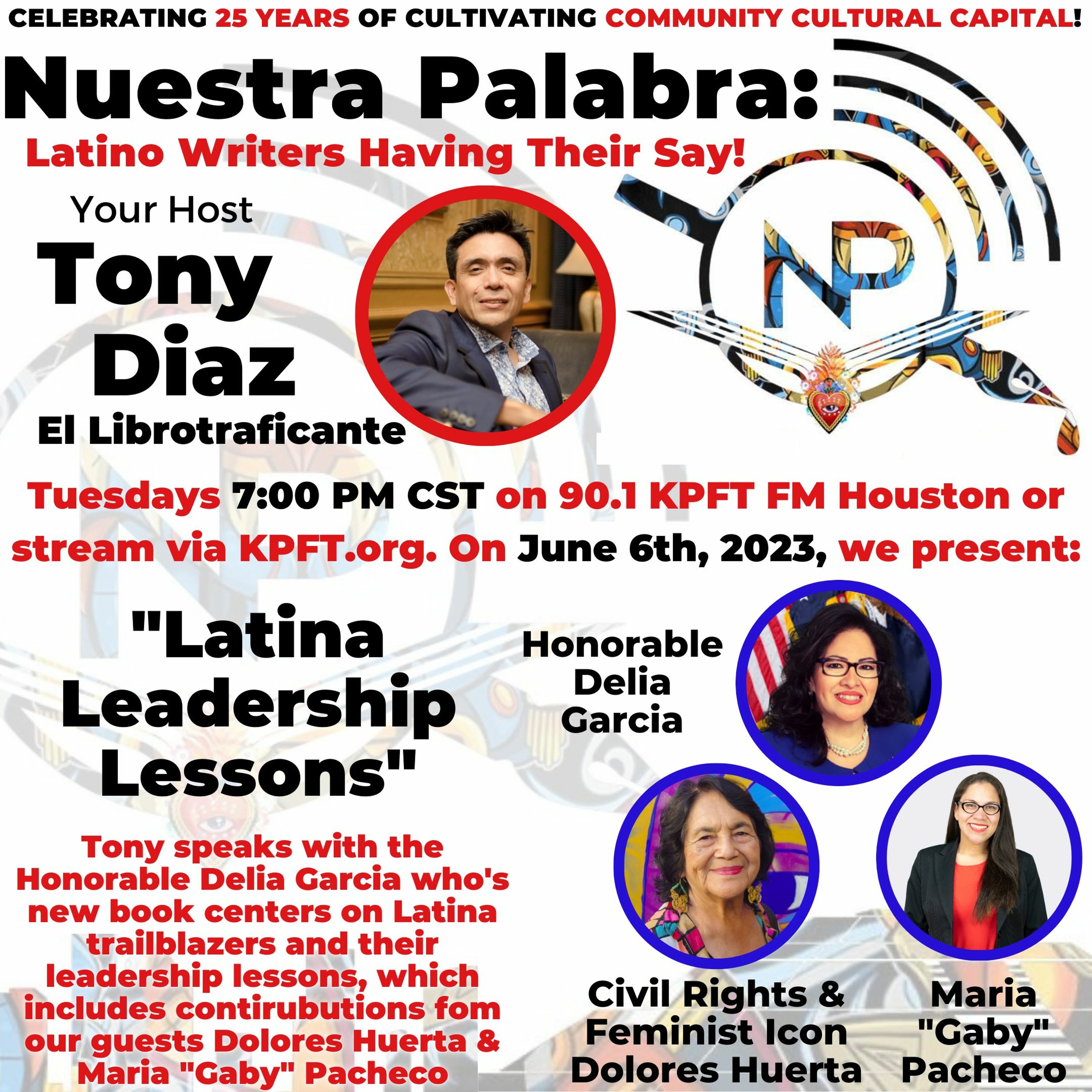 Nuestra Palabra: Latino Writers Have Their Say w/ Tony Diaz