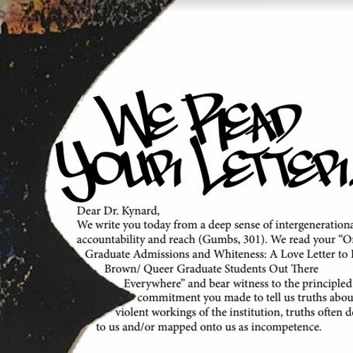 Love Letters to Carmen Kynard
