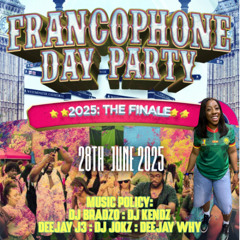 *LIVE AUDIO* Francophone Day Party 2025 - Power Afro-Franco Set! || Host: MC JJK (With Mic!)
