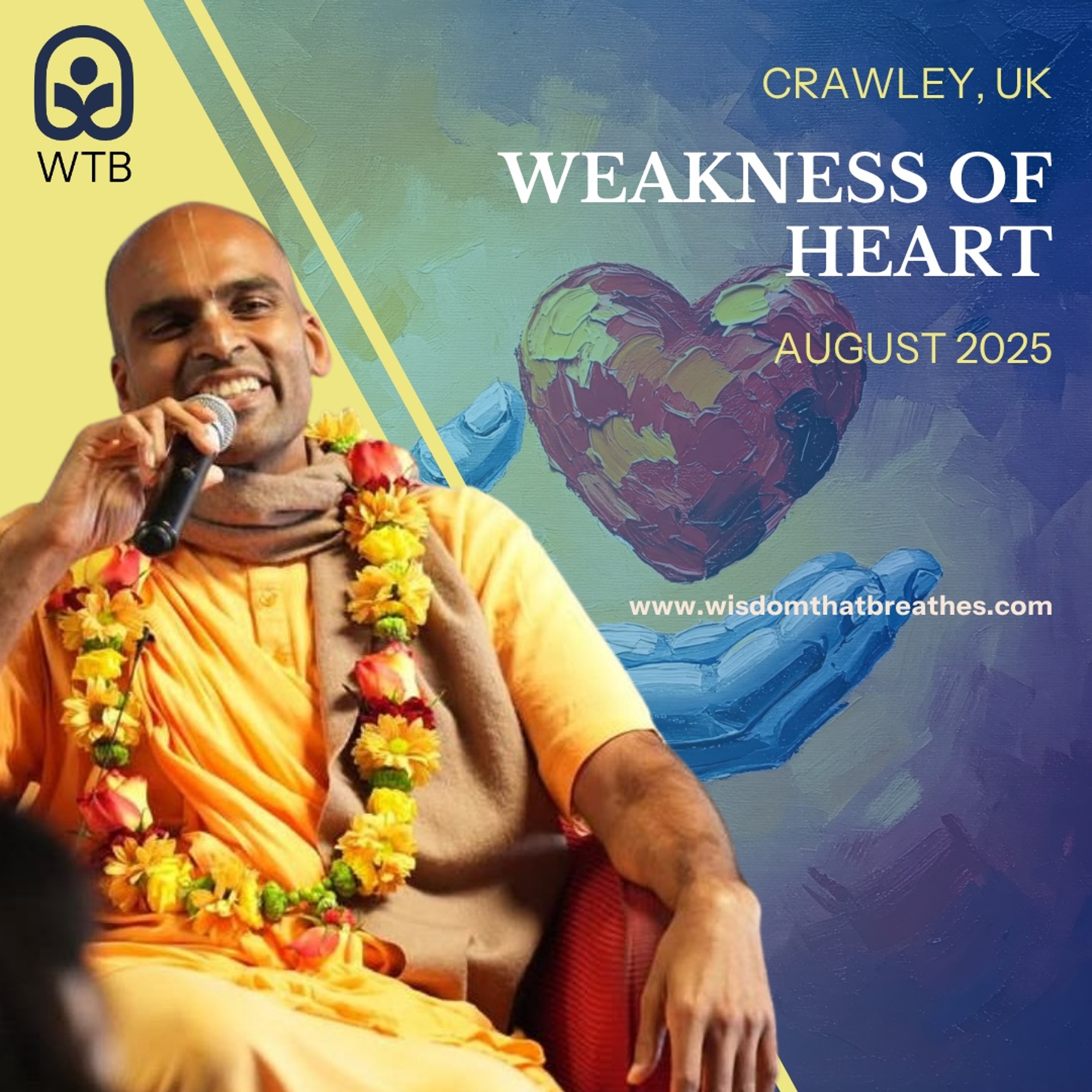 Weakness of Heart | Balarama Purnima | Crawley, UK | Svayam Bhagavan Keshava Maharaja