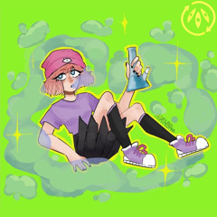 I’M IN THE SKY! / GG4! (art by @miumi.q on instagram)