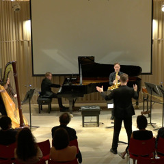 Fragments (for saxophone, piano, harp and marimba)