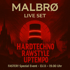 MALBRØ Harderstyles Liveset @ Hauer_Music Faster! Spezial Twitch