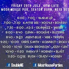 DJ Parky P - MC Blast b2b MC Horney / Makina @ the Moor - July'22