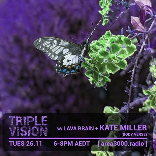 'Triple Vision' 26.11.24 w Lava Brain + Kate Miller [area3000.radio]