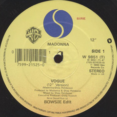 Madonna Vogue (BOWSIE EDIT)