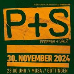 P+S Klubnacht w/ Dj Sonnenbrand - Dj Sonnenbrand