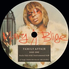 Mary J. Blige - Family Affair (Dane Gutz Edit)