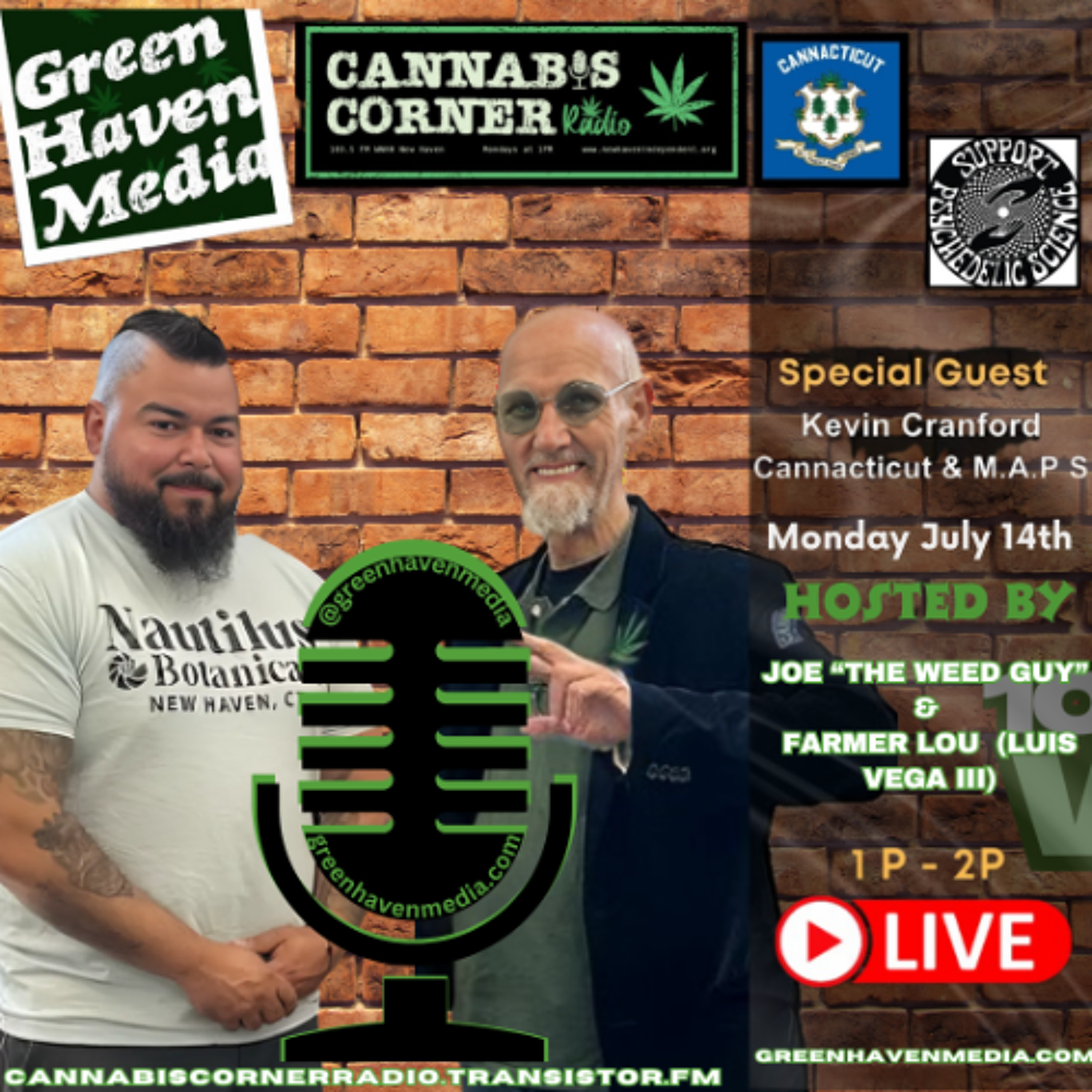 Cannabis Corner Radio: July 14, 2025 episode artwork
