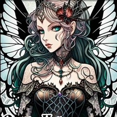 Gothic Fairys Coloring Book, 40+ Alluring Dark Fairy Illustrations - Perfect Gift For Fantasy M