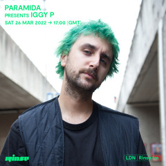 Paramida presents Iggy P - 26 March 2022