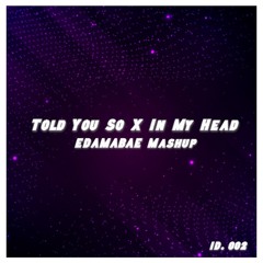 Martin Garrix, Jex - Told You So X Gryffin, Kaskade, Nu-La - In My Head (EDAMABAE Mashup) (Pitched)