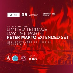 Peter Makto - Déli Part BBQ Vol.03 LIVE DJ Set (Limited Terrace Daytime Party 2021)