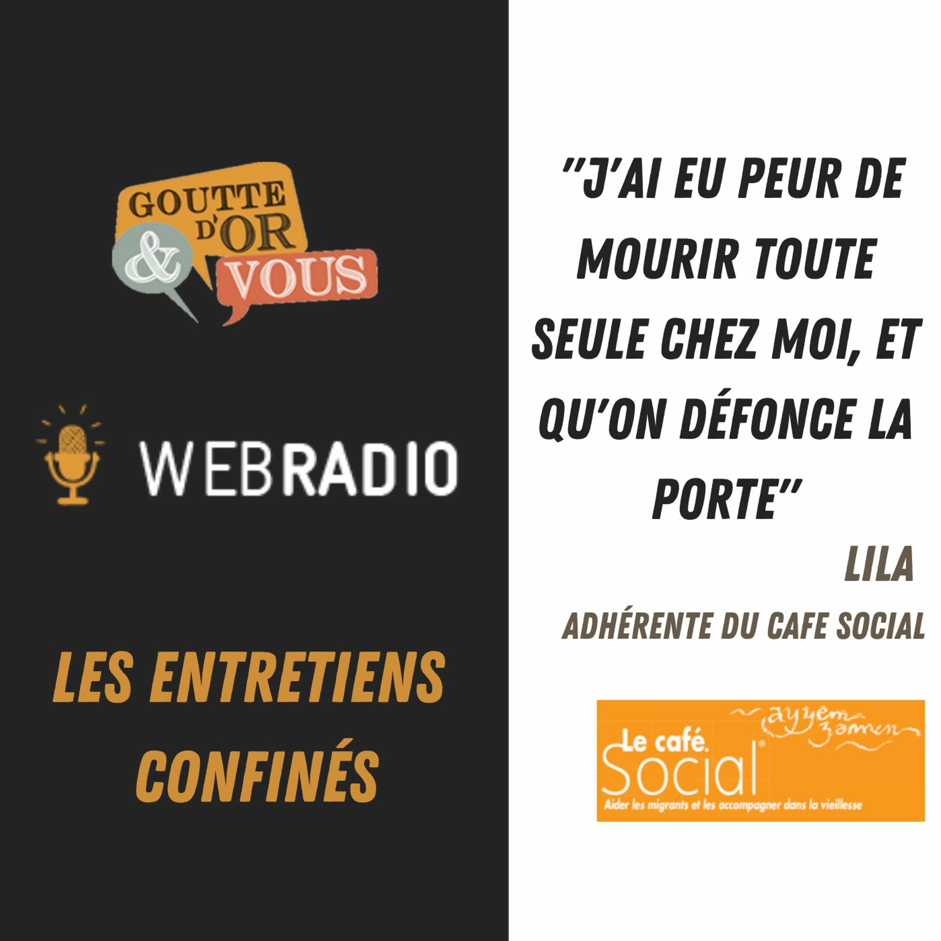 Webradio confinée : Lila, adhérente du Café Social episode artwork