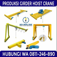 0811-246-890 [ GARANSI TERMURAH ], Harga Hoist Crane 2 Ton Hitachi Serang