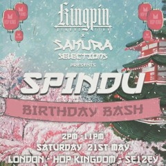 Sakura X Kingpin Spindu birthday bash comp entry