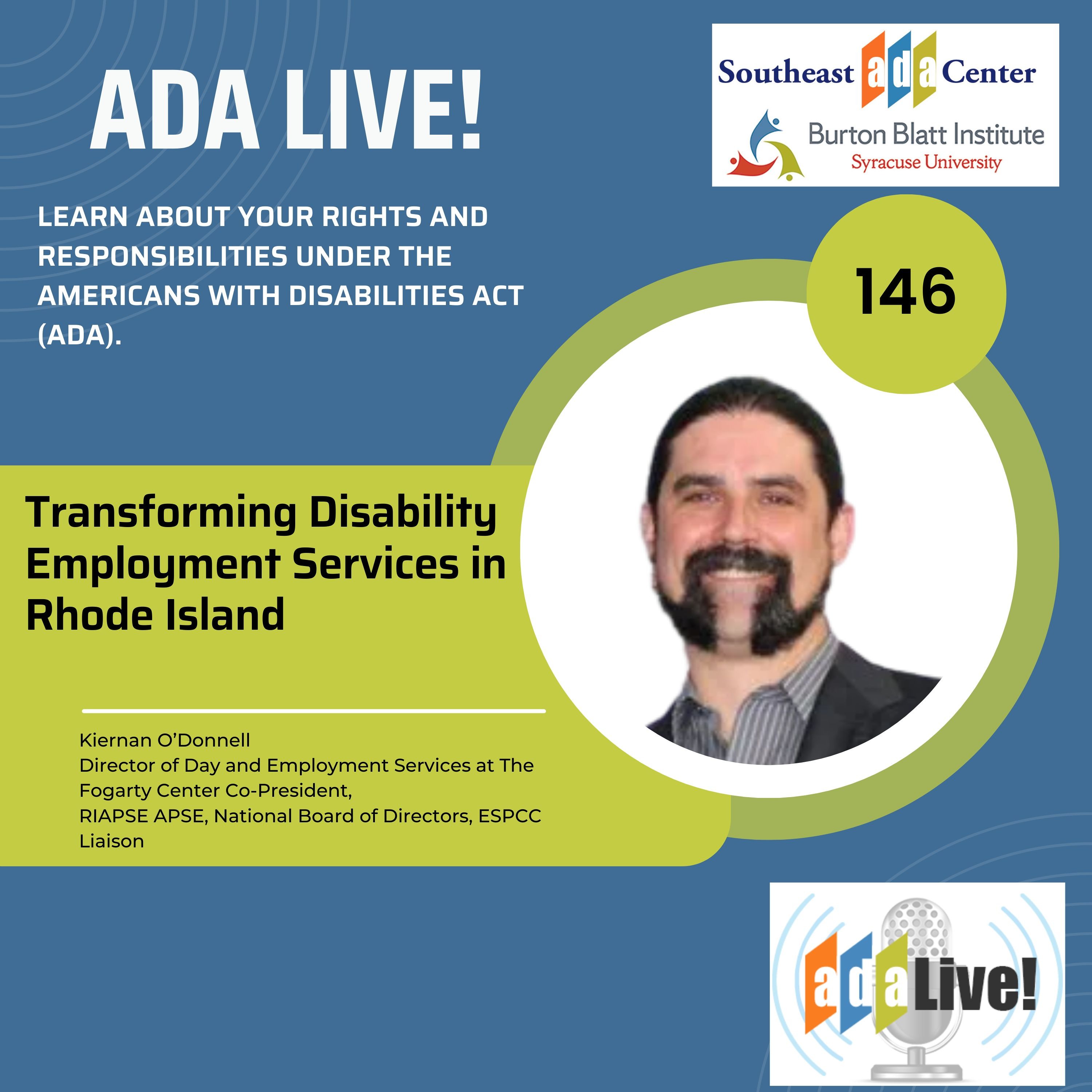 Episode 146: Transforming Disability Employment Services in Rhode Island episode artwork