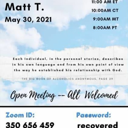 Matt T BBB Sunday Series 4 - 30 - 21