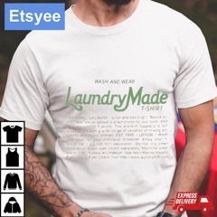 Wash And Wear Laundry Made Shirt