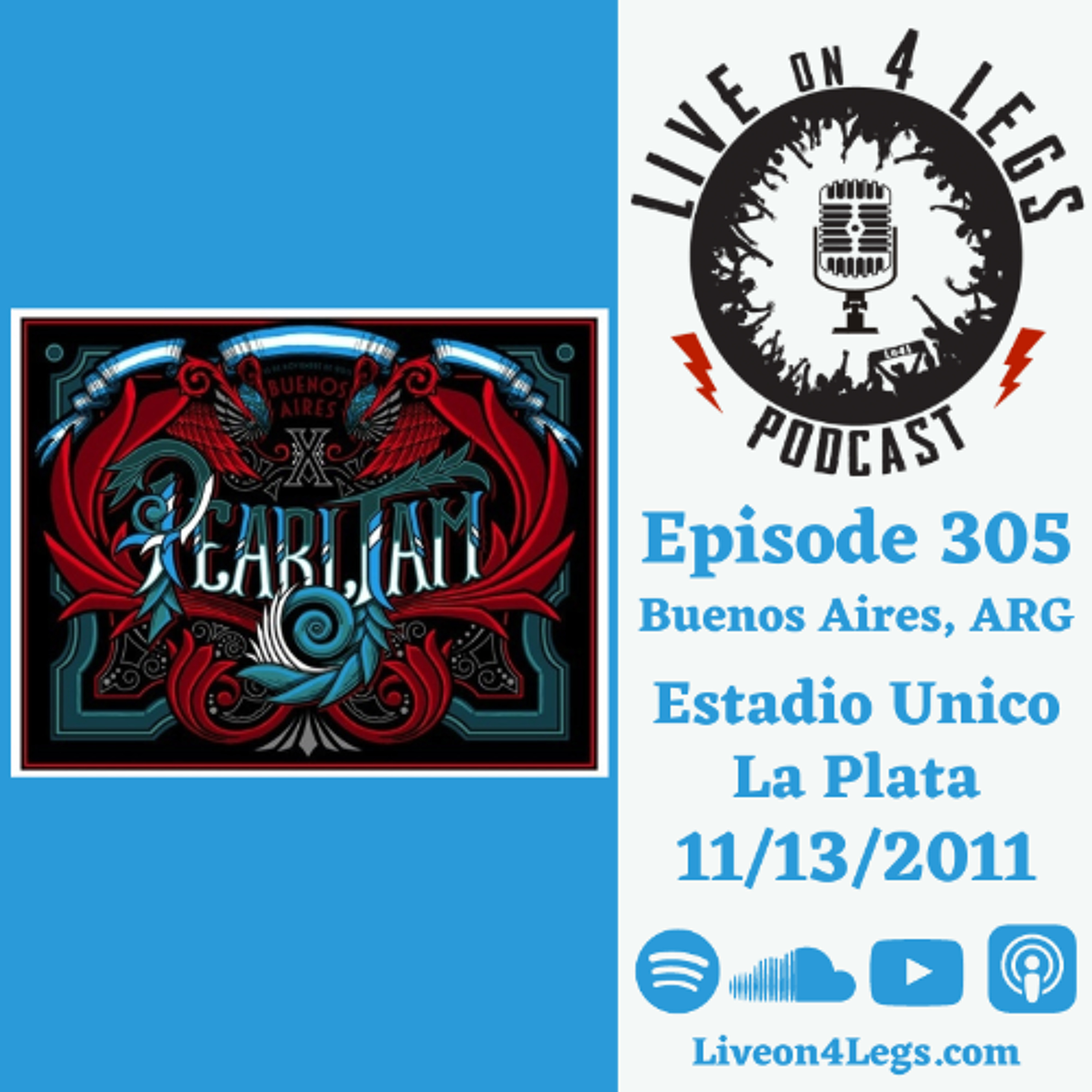 Live On 4 Legs: Pearl Jam Podcast