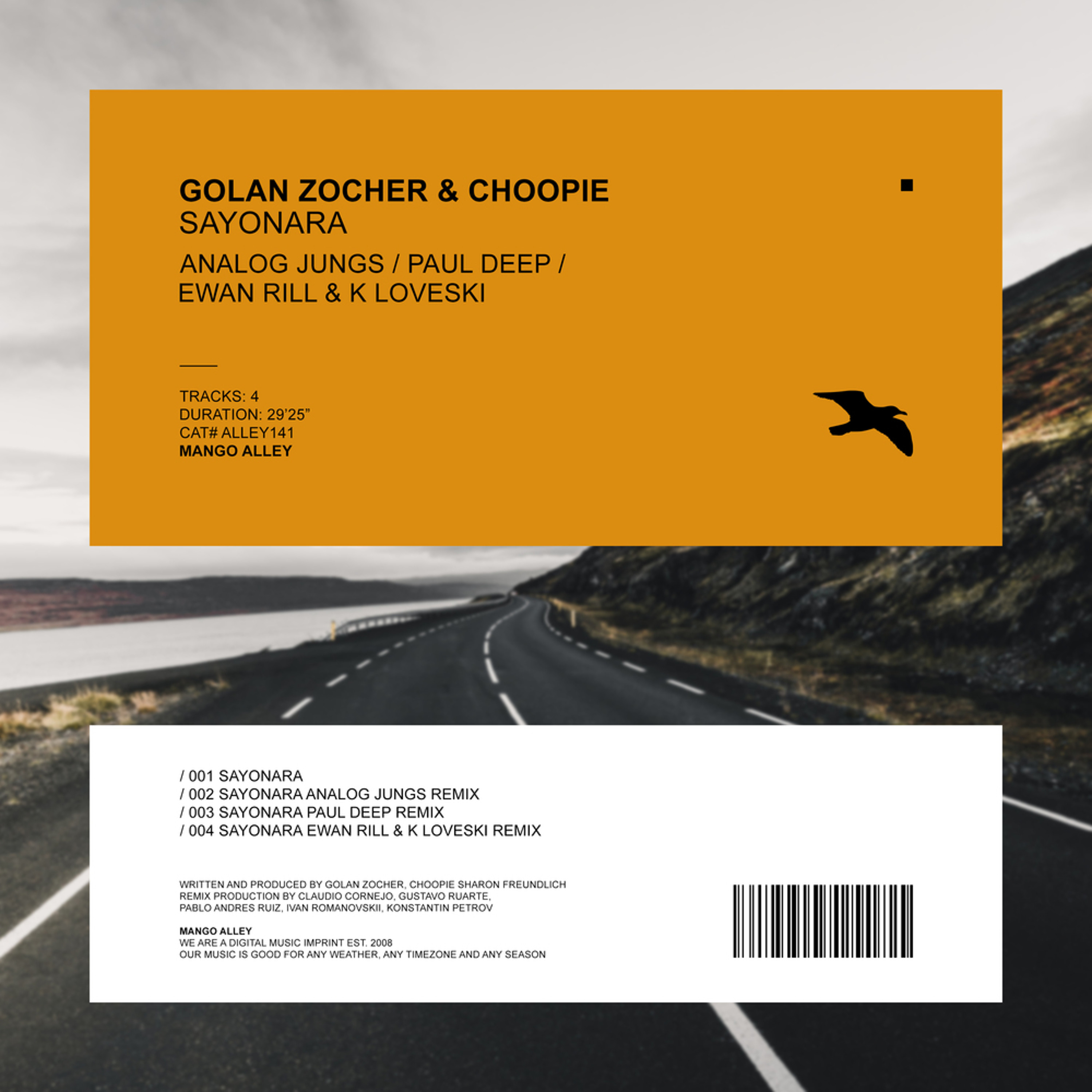 PREMIERE: Golan Zocher & Choopie - Sayonara (Analog Jungs Remix)[Mango Alley] episode artwork