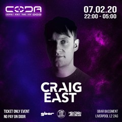 Craig East - CODA - 003 - Live @ Gbar Liverpool