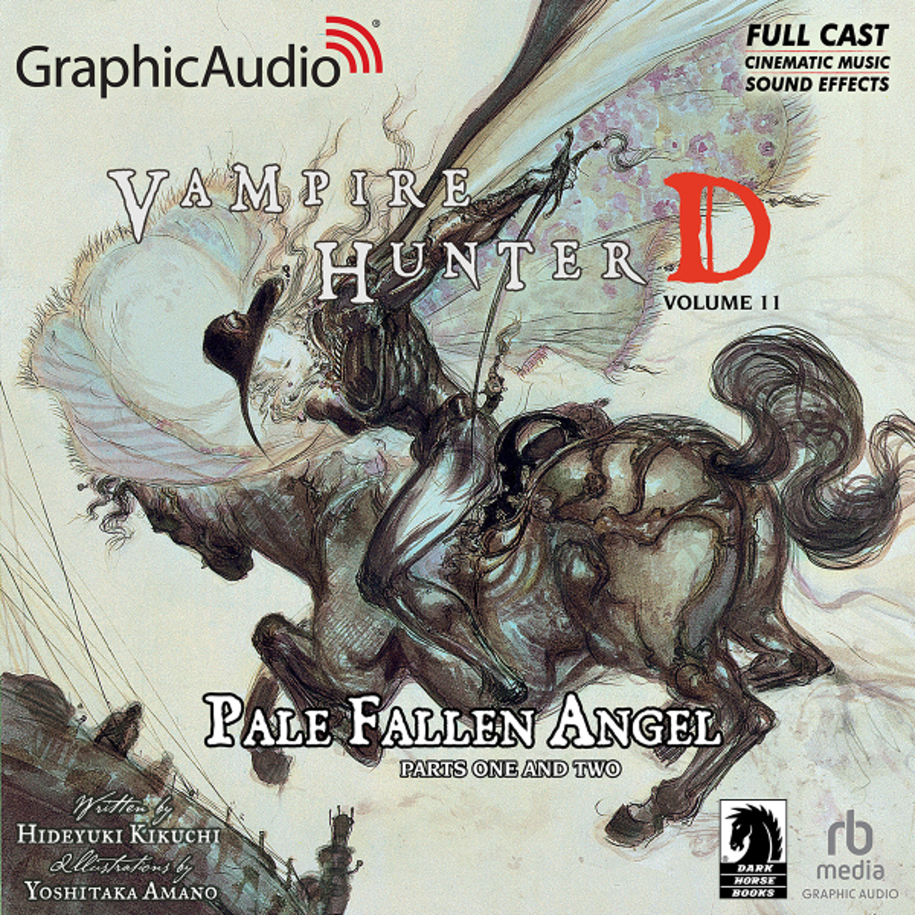 Vampire Hunter D: Volume 11 - Pale Fallen Angel Parts One and Two episode artwork