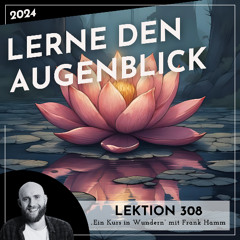 Lektion 308 – Lerne den Augenblick – Ein Kurs in Wundern mit Frank Hamm