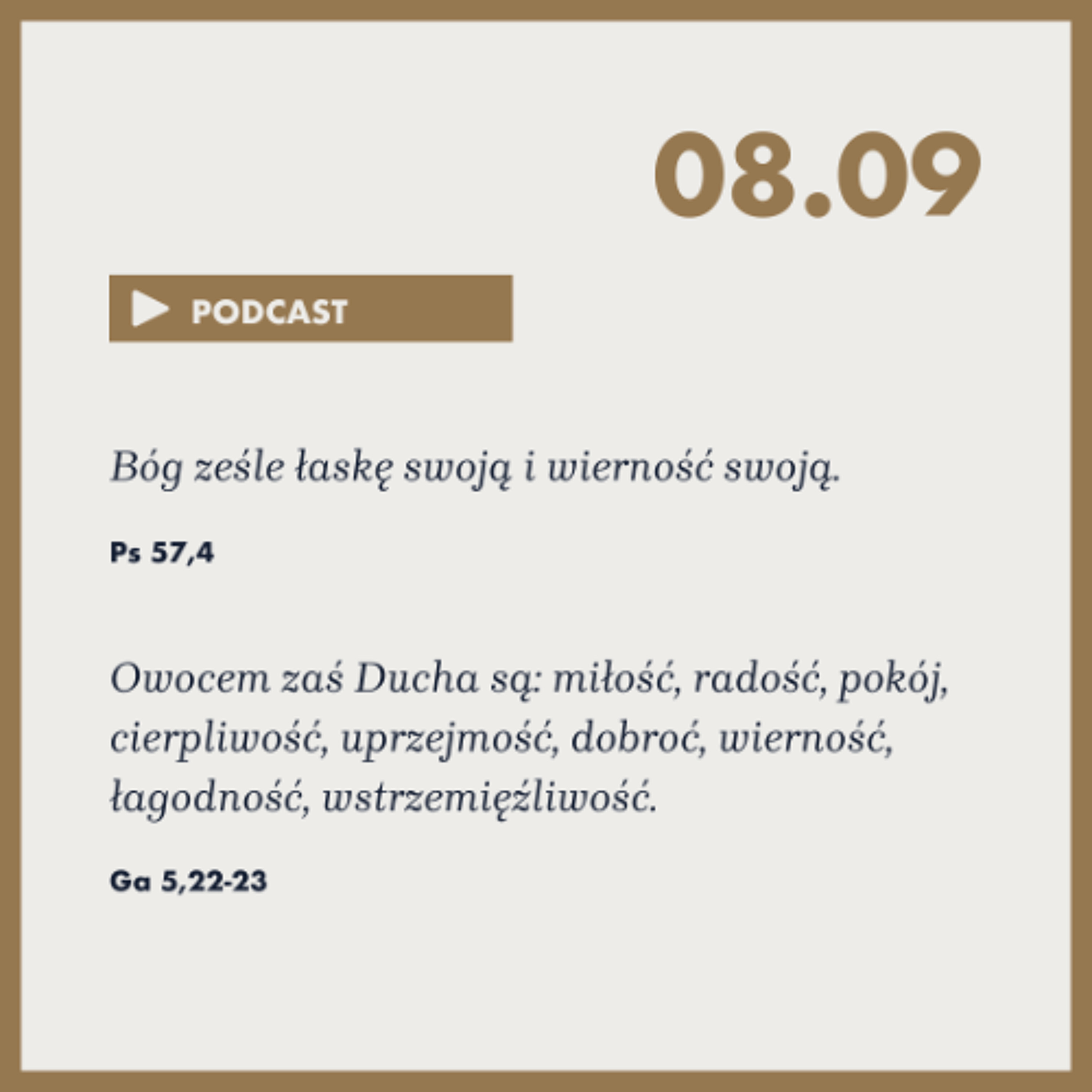 Poranek ze Słowem na 8 września 2025 episode artwork