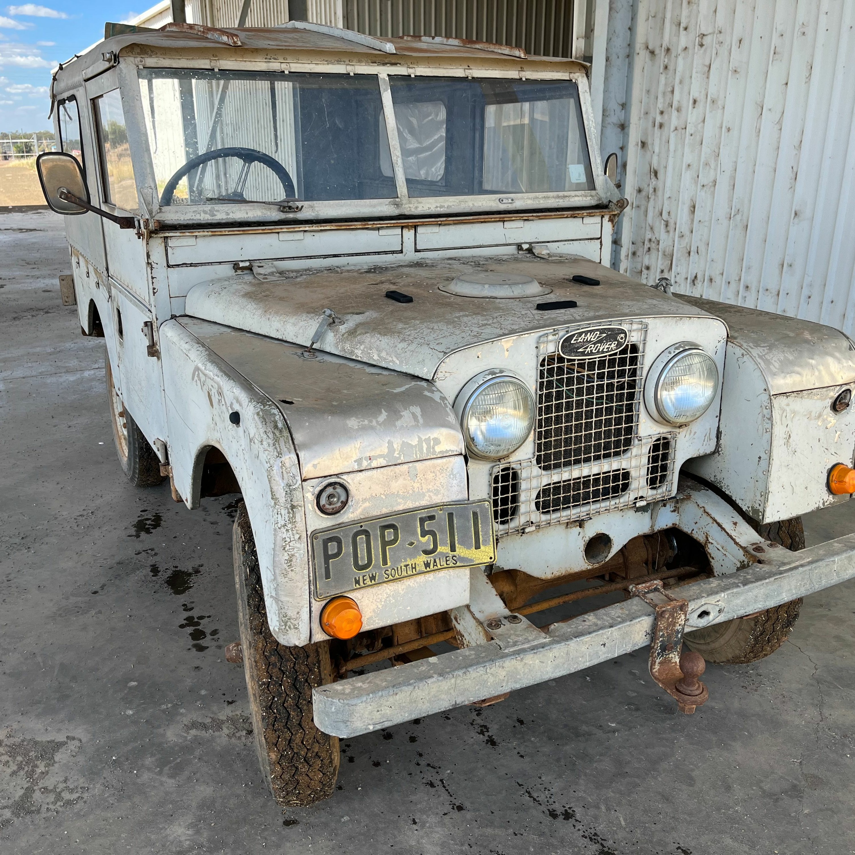 A 1953 land Rover series 1 - Great service on the farm and for the family thumbnail
