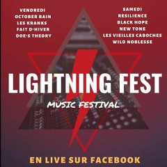 Interview Black Hope @ Lightning Fest - Castelnaudary - Radio Transparence