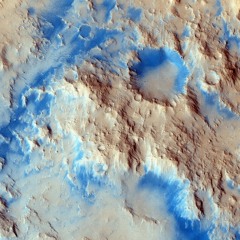 Sinuous Ridge Materials in Reuyl Crater