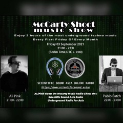 ALiPink Guest On Mccarty Records Music Show On Scientific Sound Asia Radio Show