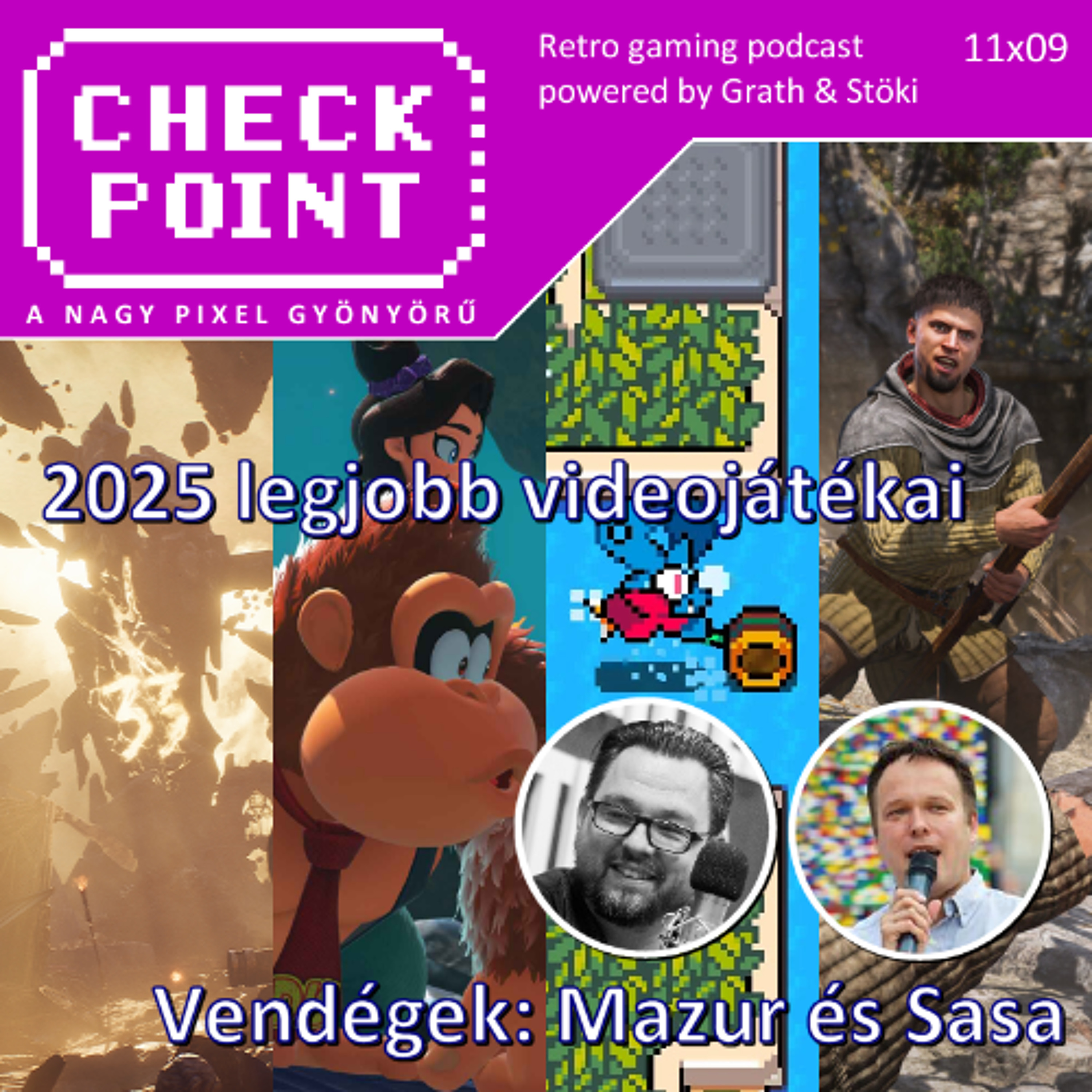 Checkpoint 11x09 - 2025 legjobb videojátékai