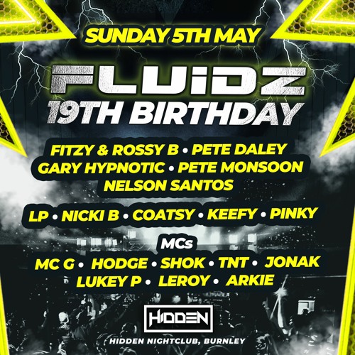 Fluidz 19th Birthday - MCs - Fitzy & Rossy B
