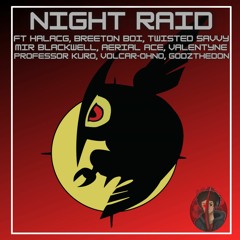 NIGHT RAID RAP CYPHER | AfroLegacy ft HalaCG, Breeton Boi, Twisted Savvy & More (Akame Ga Kill Song)