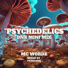 ''PSYCHEDELICS'' DNB MIX // PSYCLONE X MC WORDZ