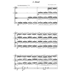 Pawel Strzelecki: 2. Ahead [String Quartet No. 22 "No Rest For The Righteous" (2025)].