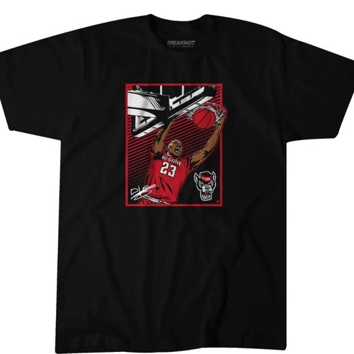 NC STATE BASKETBALL MO DIARRA SIGNATURE SLAM T-SHIRT