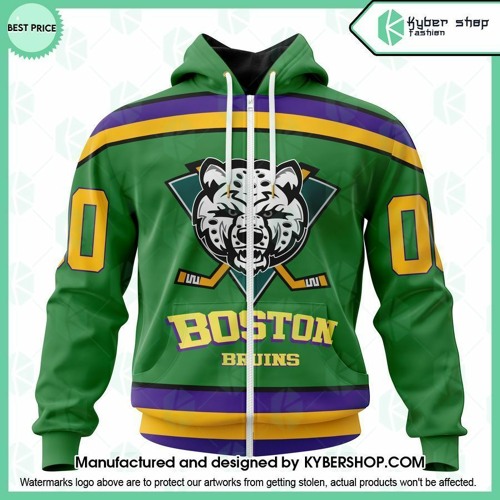 Boston Bruins Design X The Mighty Ducks CUSTOM Hoodie