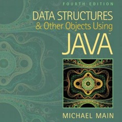 ✔️ Read Data Structures and Other Objects Using Java by  Michael Main