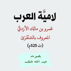 لاميَّة العَرَب: أقِيمُوا بَني أُمِّي صُدُور مطِيِّكُم.. للشنْفَرَىٰ الأزديِّ (ت 525م)