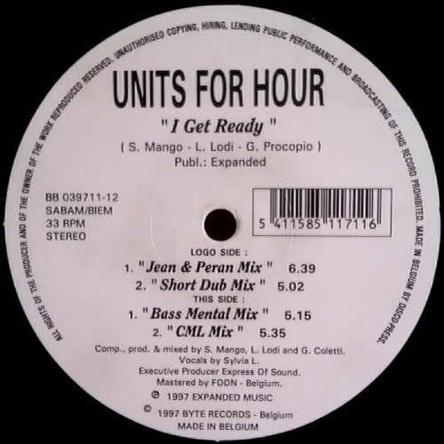 Units For Hour - I Get Ready (Bass Mental Mix)