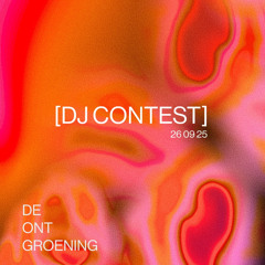 Bruno Pizone for DE ONTGROENING // DJ contest
