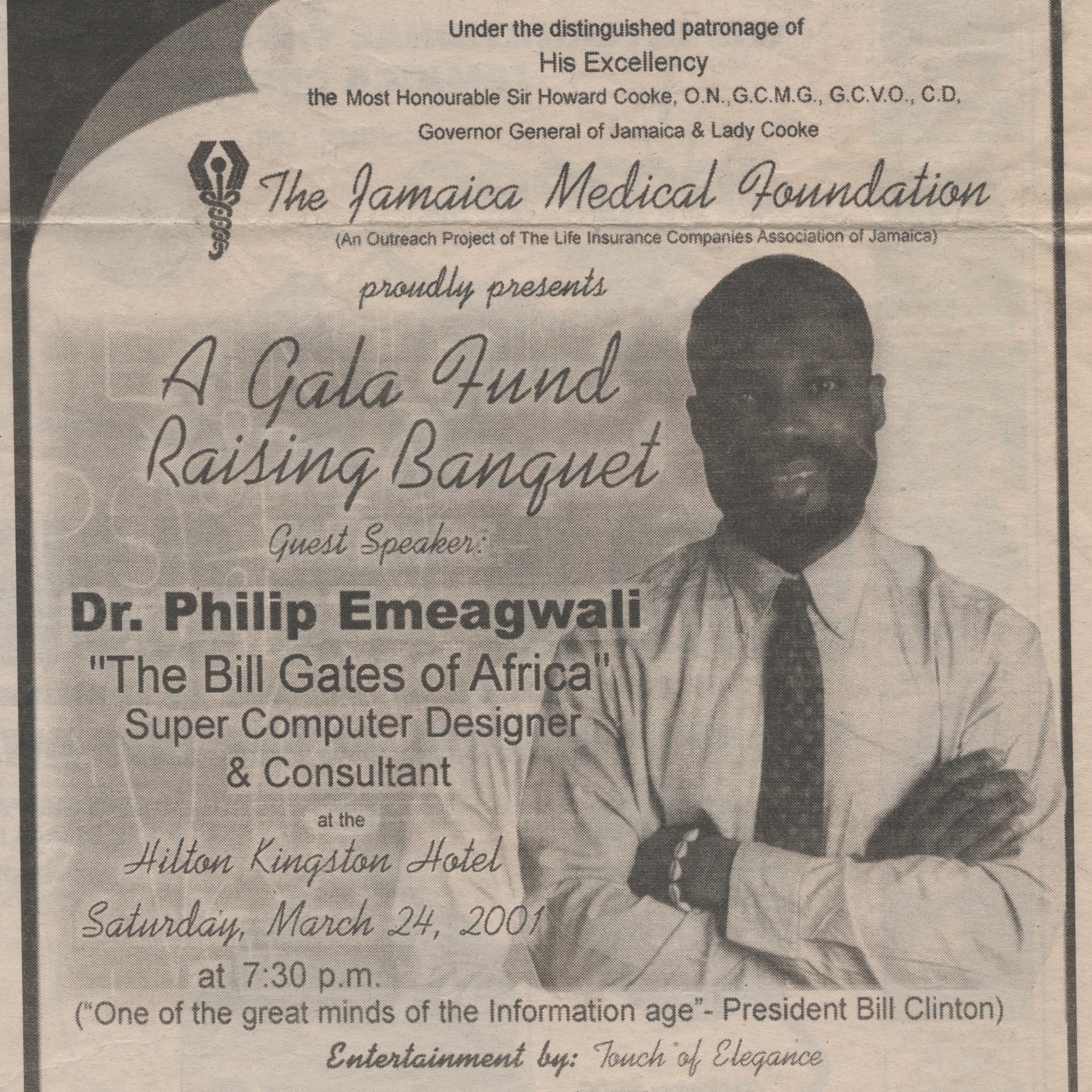 This is Philip Emeagwali