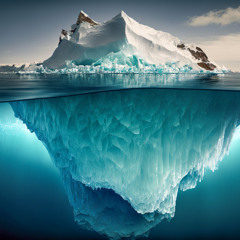 Swimming beneath the tip of the iceberg