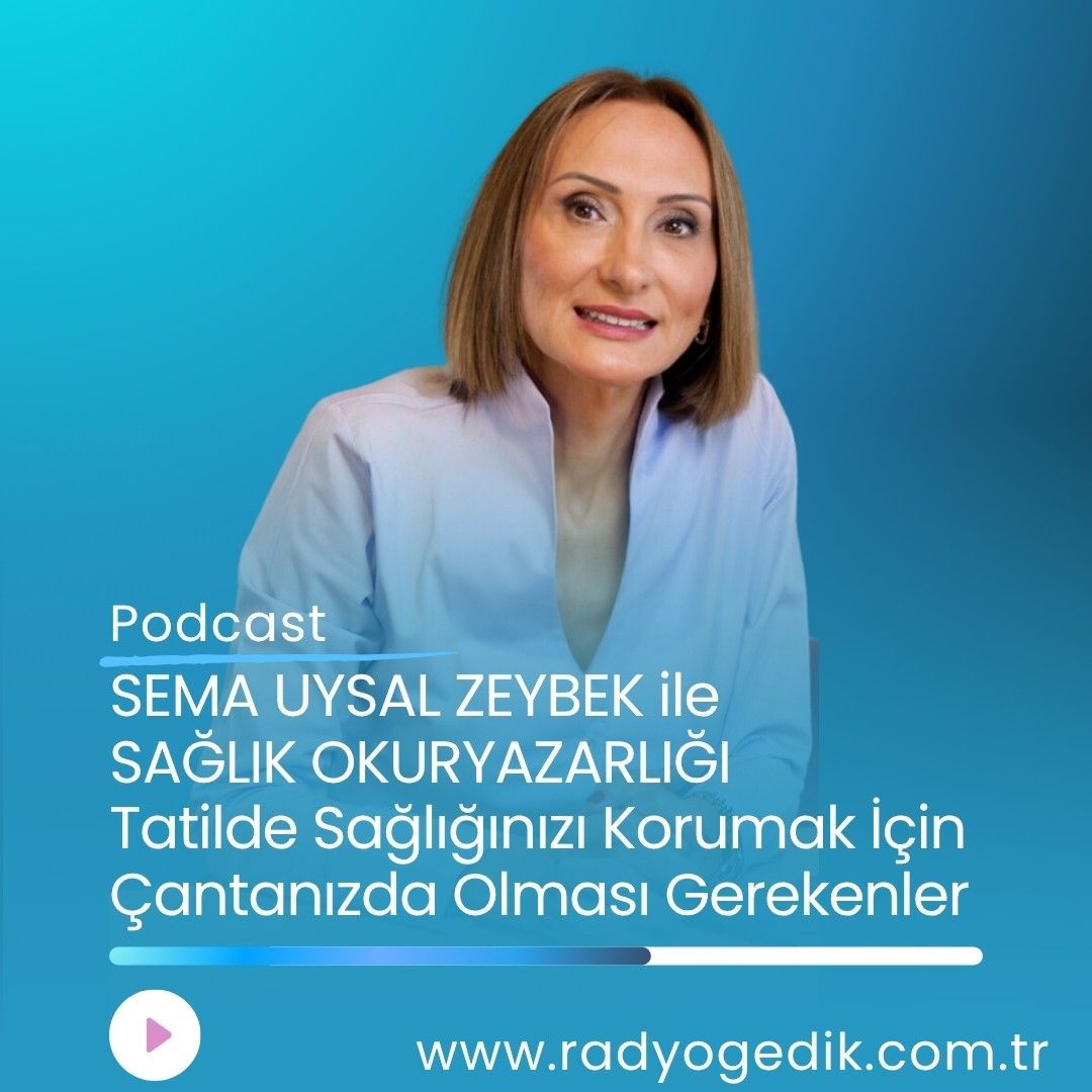 SAĞLIK OKURYAZARLIĞI-Tatilde Sağlığınızı Korumak İçin Çantanızda Olması Gerekenler episode artwork