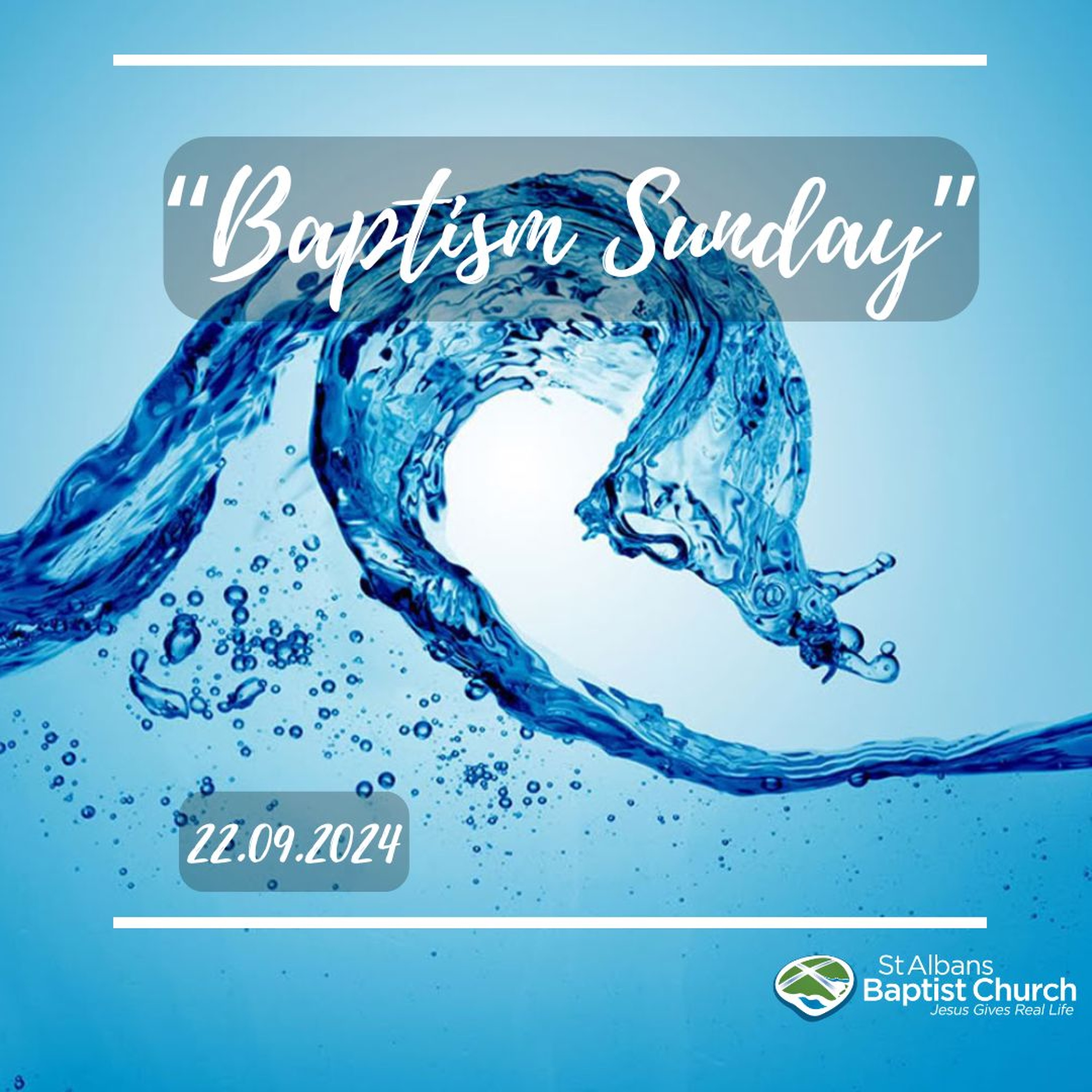 22.09.2024 - Robert Norriss - Baptism Sunday episode artwork